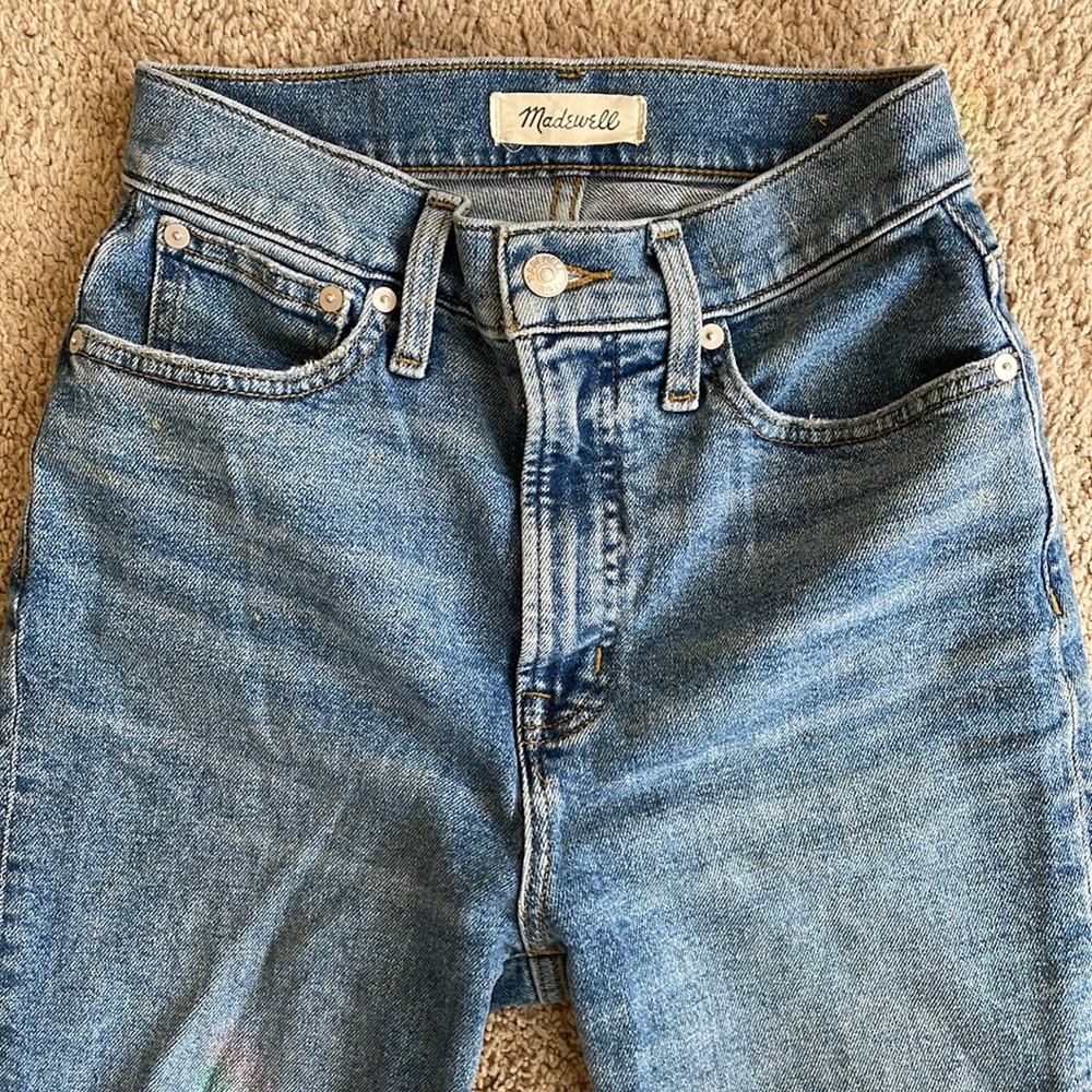 Like-new Madewell The Perfect Vintage Straight Crop Jean